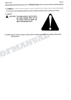 HITACHI EX270 Hudraulic Excavator Repair Service Manual