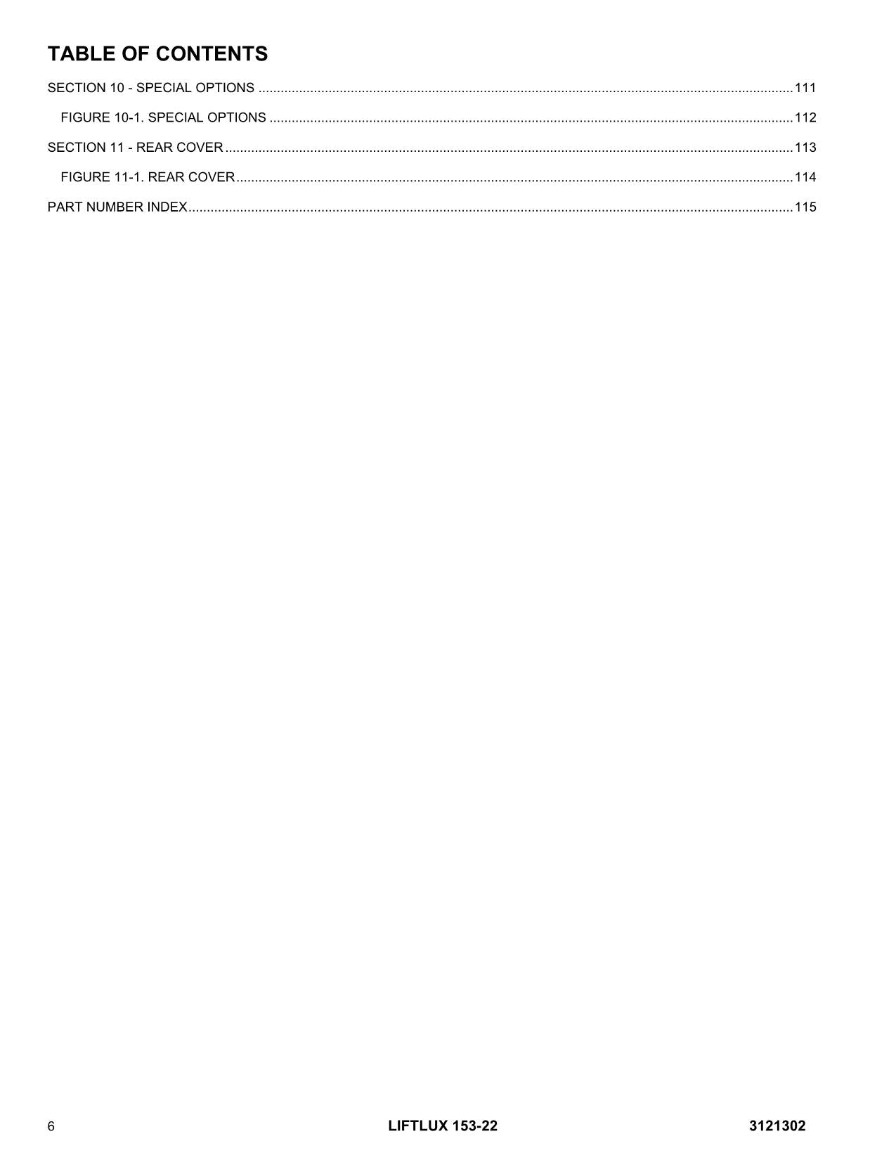 LIFTLUX 153-22 Scissor Lift Parts Catalog Manual Prior to 1200015676