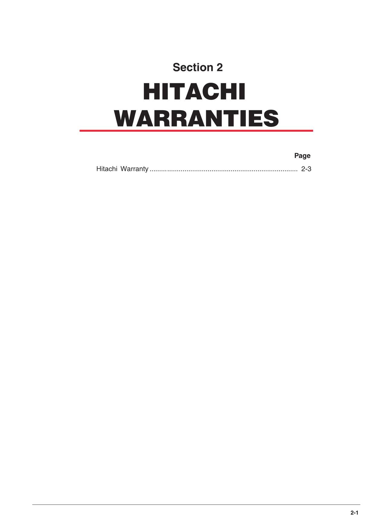 HITACHI 3TNV Series 3TNV82A 3TNV82A-B 3TNV84 3TNV84T Engine Workshop Manual