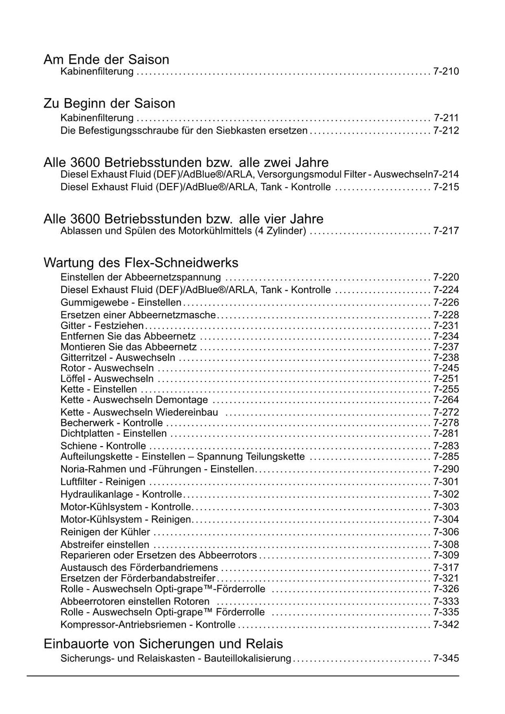 New Holland 7030L 7030M 8030L Mähdrescher Betriebsanleitung