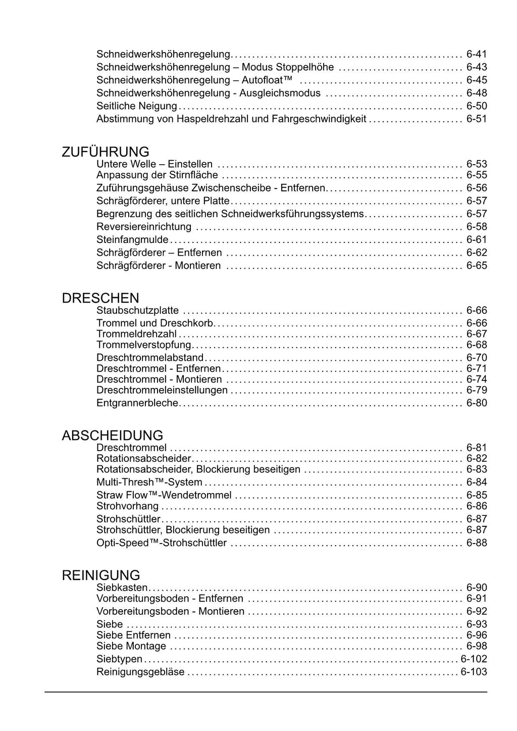 New Holland CX7080 CX7090 CX8070 Elevation Mähdrescher Betriebsanleitung Ab 1952