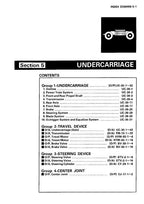 HITACHI EX60WD EXCAVATOR SERVICE MANUAL