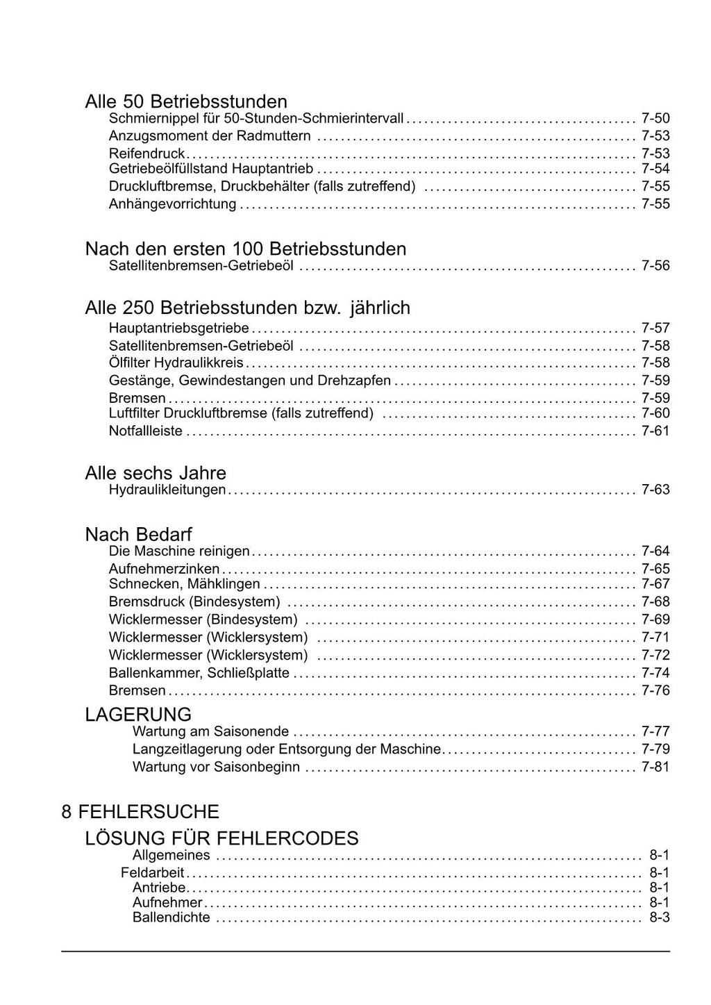New Holland Roll Baler 125 Combi Rundballenpresse Betriebsanleitung 91816473