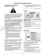 John Deere X750 X754 X758 Tractor Manual del Operador Español SN 090001-