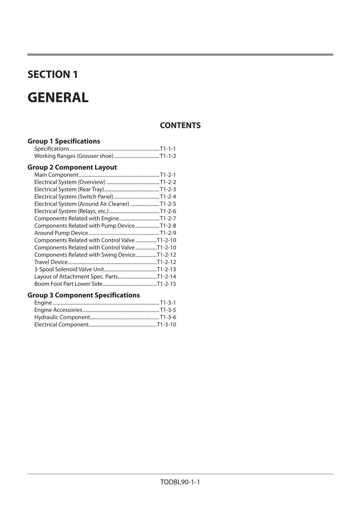 HITACHI ZAXIS ZX160LC-5A Excavator Operational Principle Technical Manual