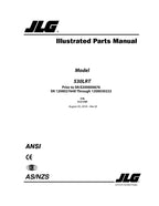 Catálogo de piezas del elevador de tijera JLG 530LRT Manual 3121709