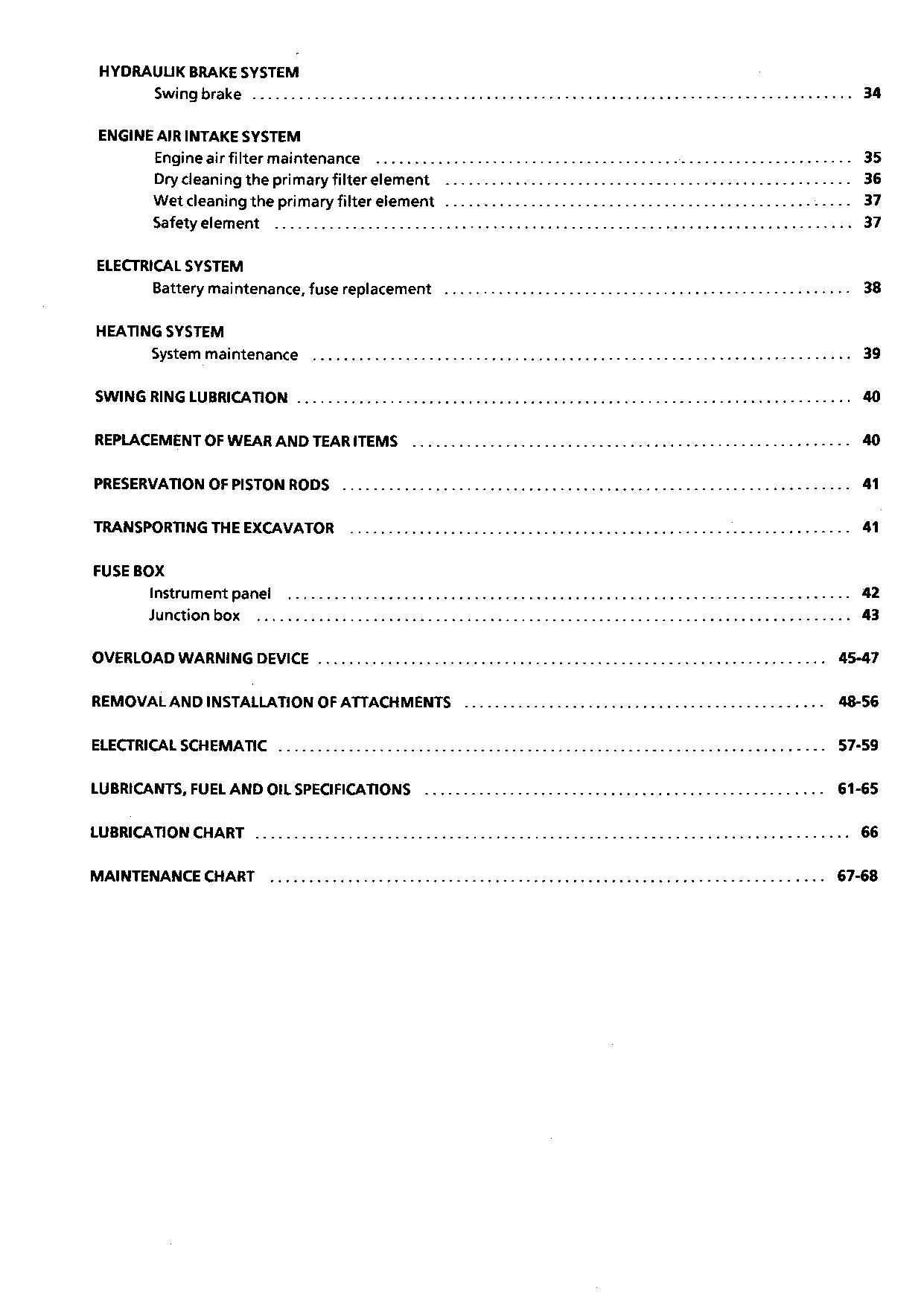 Liebherr R900 B Excavator Operators manual