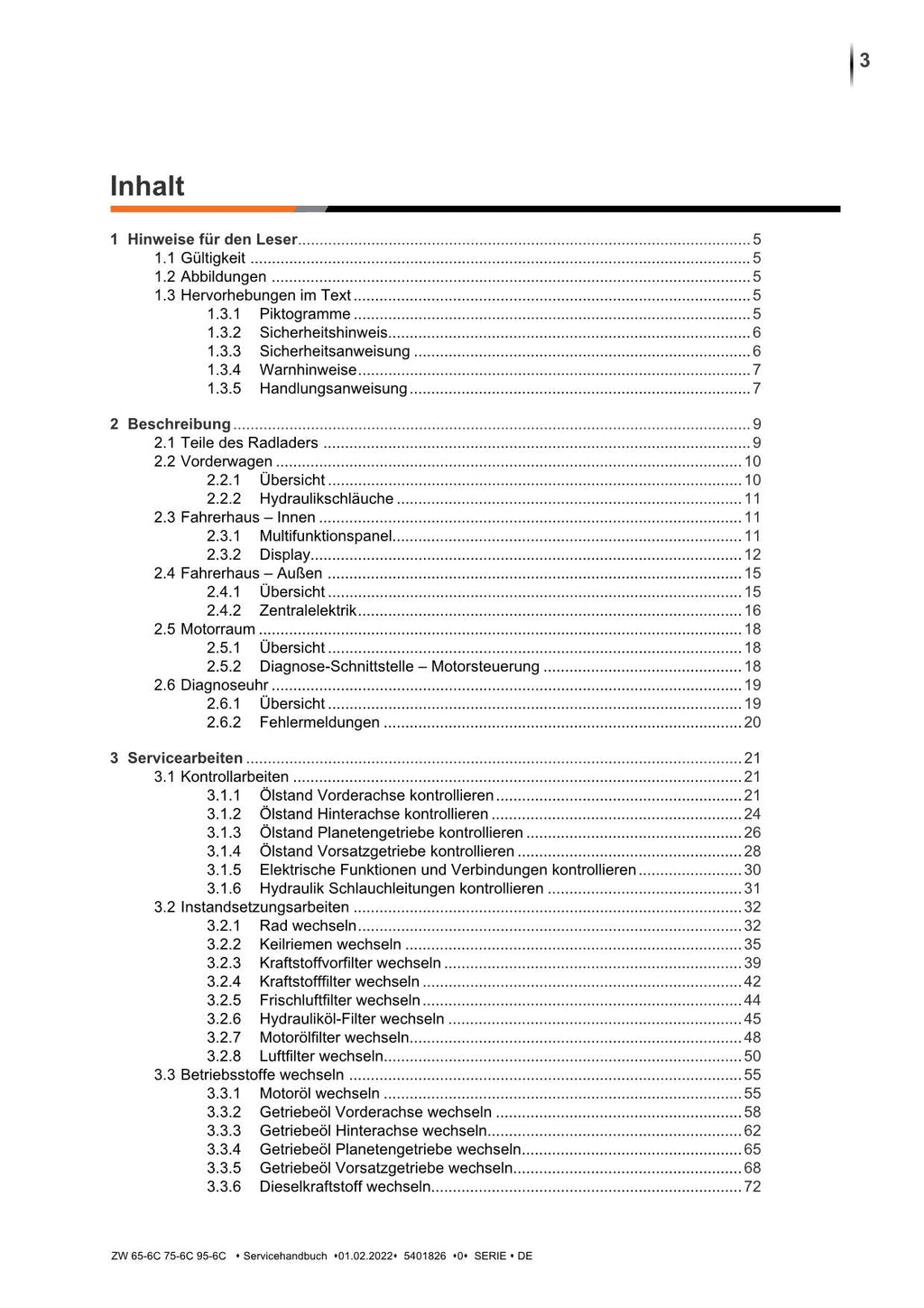 HITACHI ZW 65-6C 75-6C 95-6C Radlader Servicehandbuch und Schaltpläne