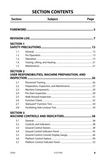 Manual del operador de mantenimiento y operación de la plataforma elevadora JLG 520AJ 31221358