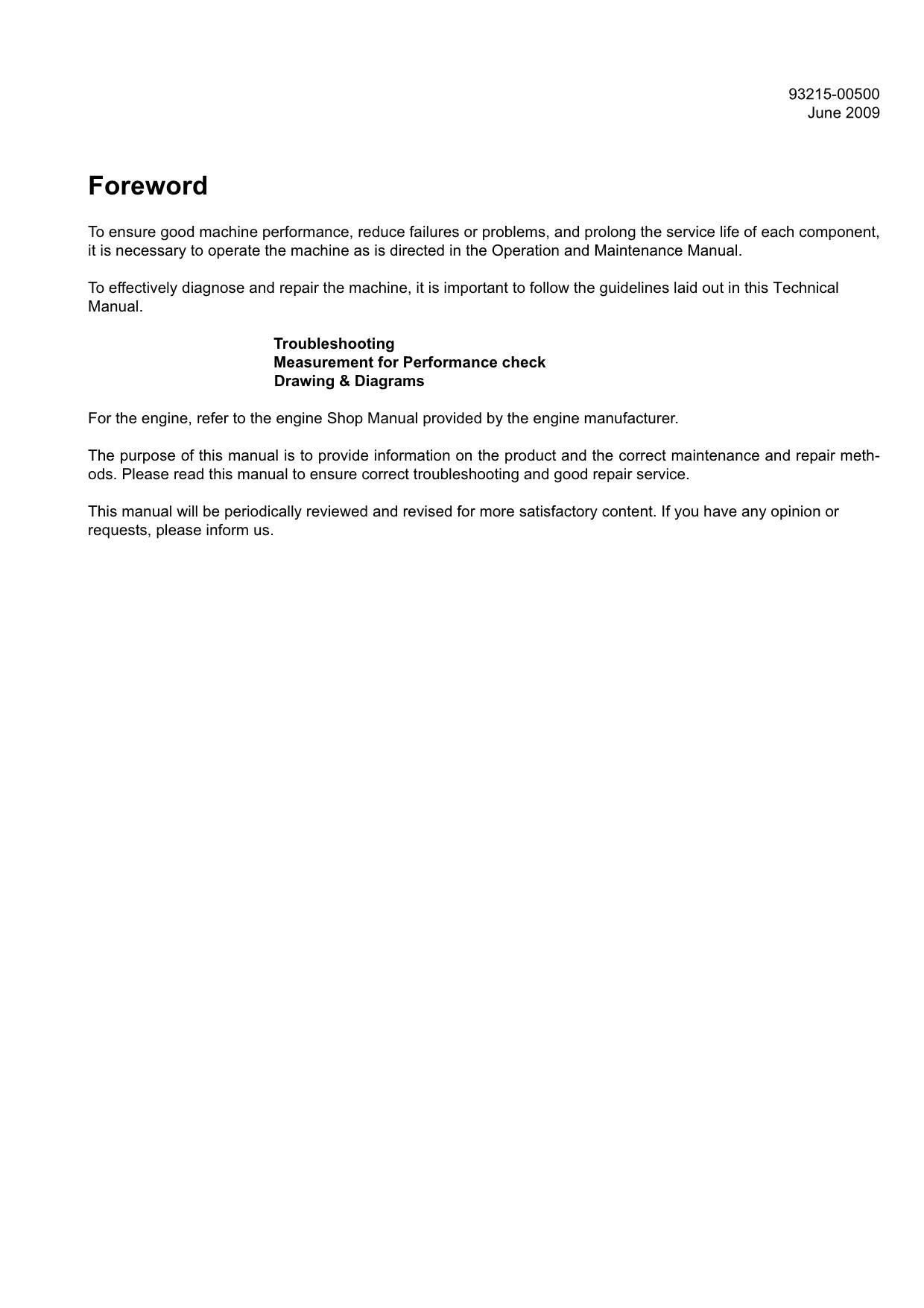 Hitachi ZW370 Wheel Loader Technical Manual Troubleshooting +Schematics