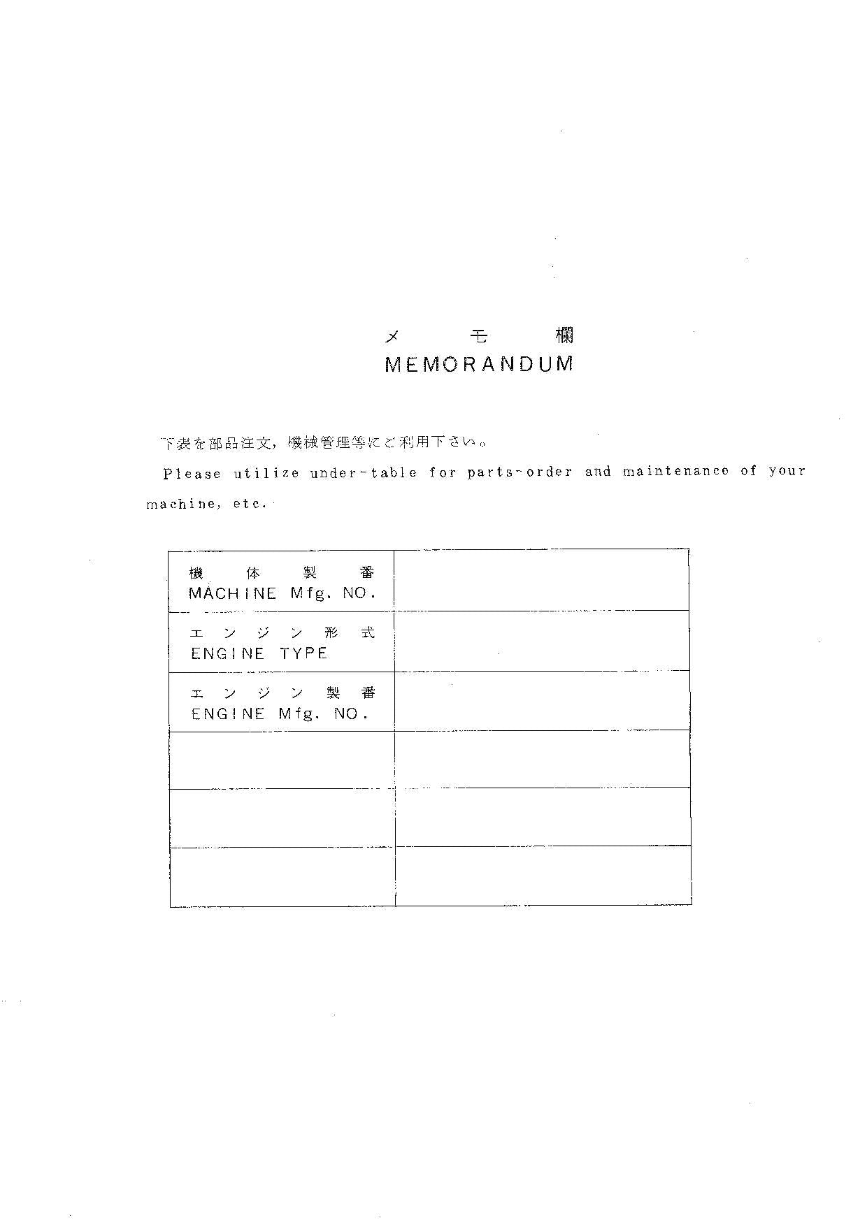 Hitachi LX80-2C Wheel Loader Parts Catalog Manual SN 03001-up