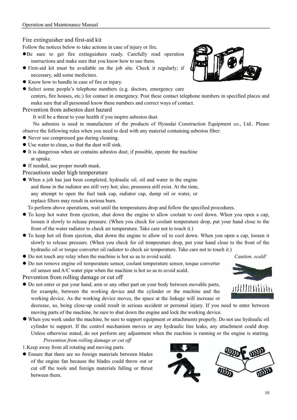 Hyundai HL630L HL635L WHEEL LOADER Operators Maintenance Manual