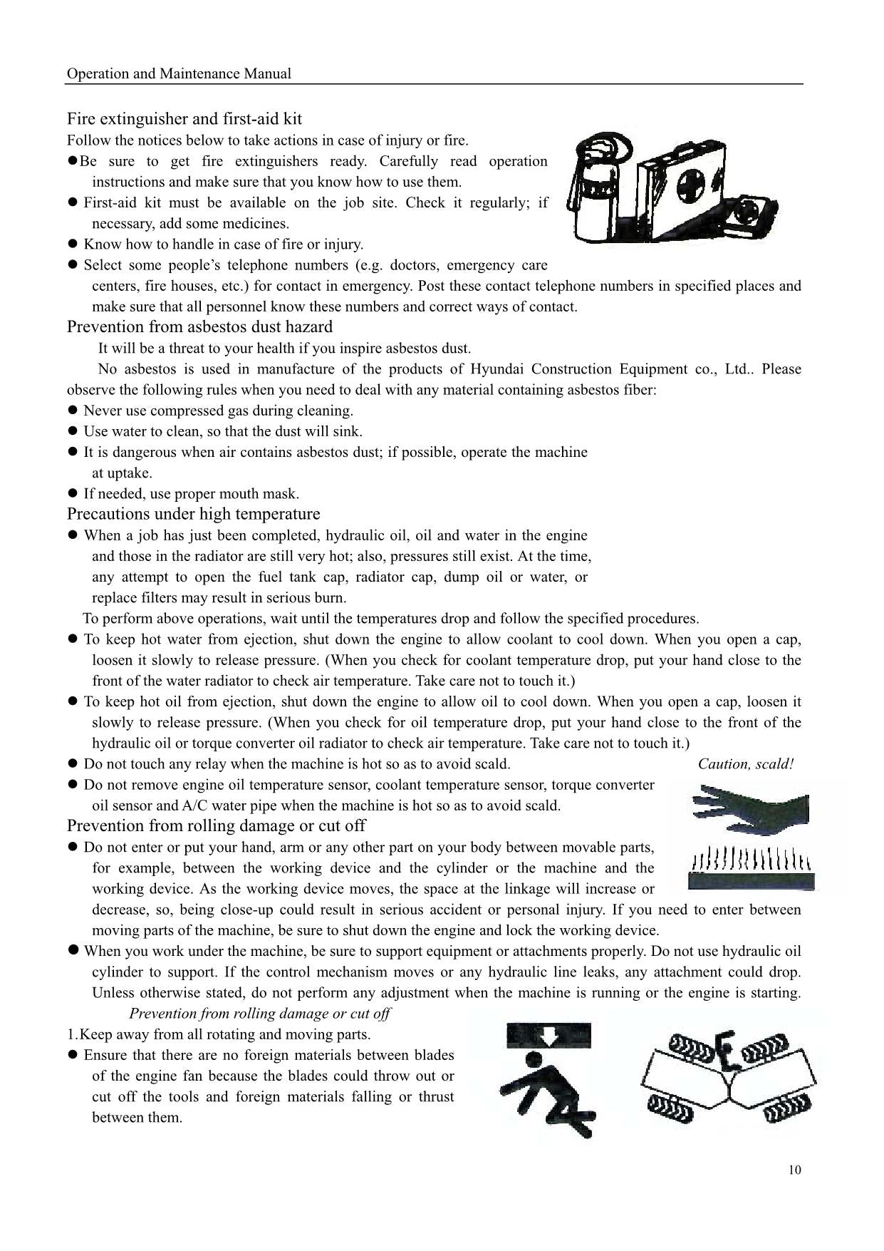 Hyundai HL630L HL635L WHEEL LOADER Operators Maintenance Manual