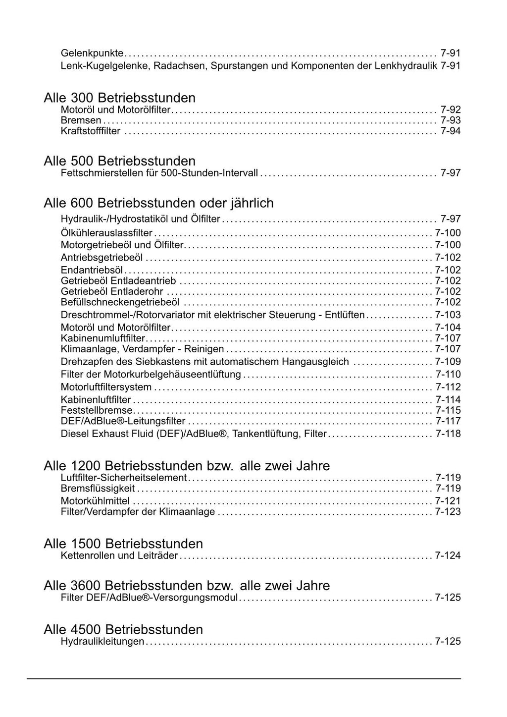 New Holland CX7 80 CX7 90 CX8 70 CX8 80 CX8 85 Mähdrescher Betriebsanleitung