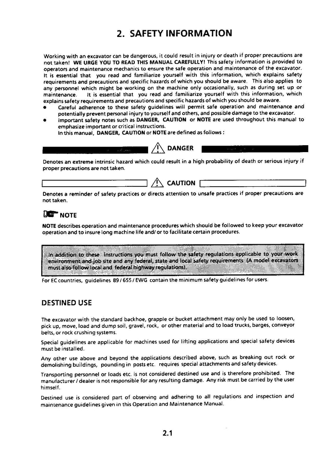 Liebherr R900 Litronic Excavator Operators manual serial 368/3001
