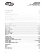 GRADALL 534D-6 534D-6T Telehandler Parts Catalog Manual