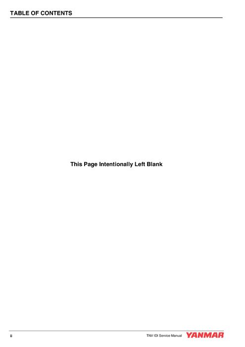 HITACHI 3TNM 3TNV ENGINE SERVICE MANUAL