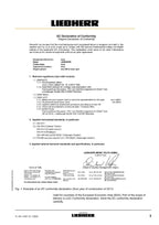 Liebherr TL441-1432 10 Telescopic handler Operators manual