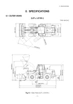 Hitachi LX130-7 LX160-7 LX190-7 LX230-7 Wheel Loader Technical Manual