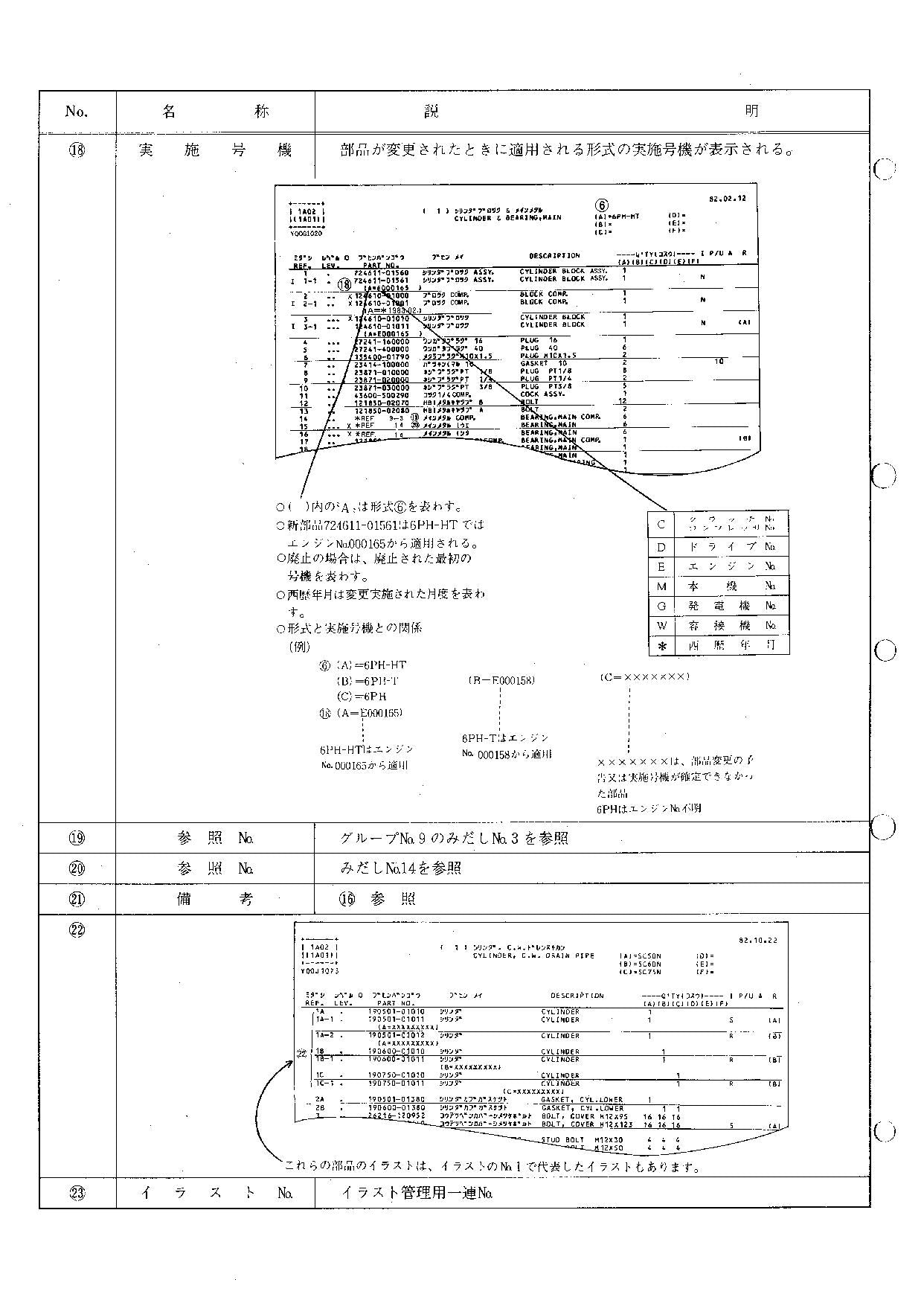 Hitachi 4TNA78TL-RFAVM LX30 Engine Wheel Loader Parts Catalog Manual SN all