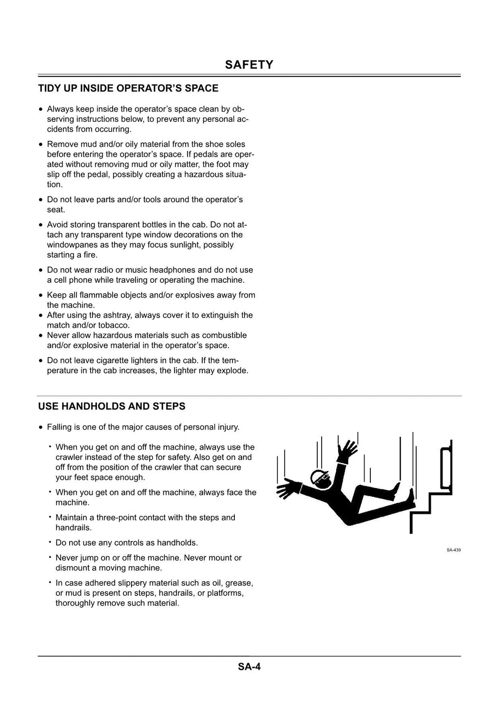 Hitachi ZX35U-5NZX50U-5NZX60USB-5N Angle Blade Service manual T1YA-E-01