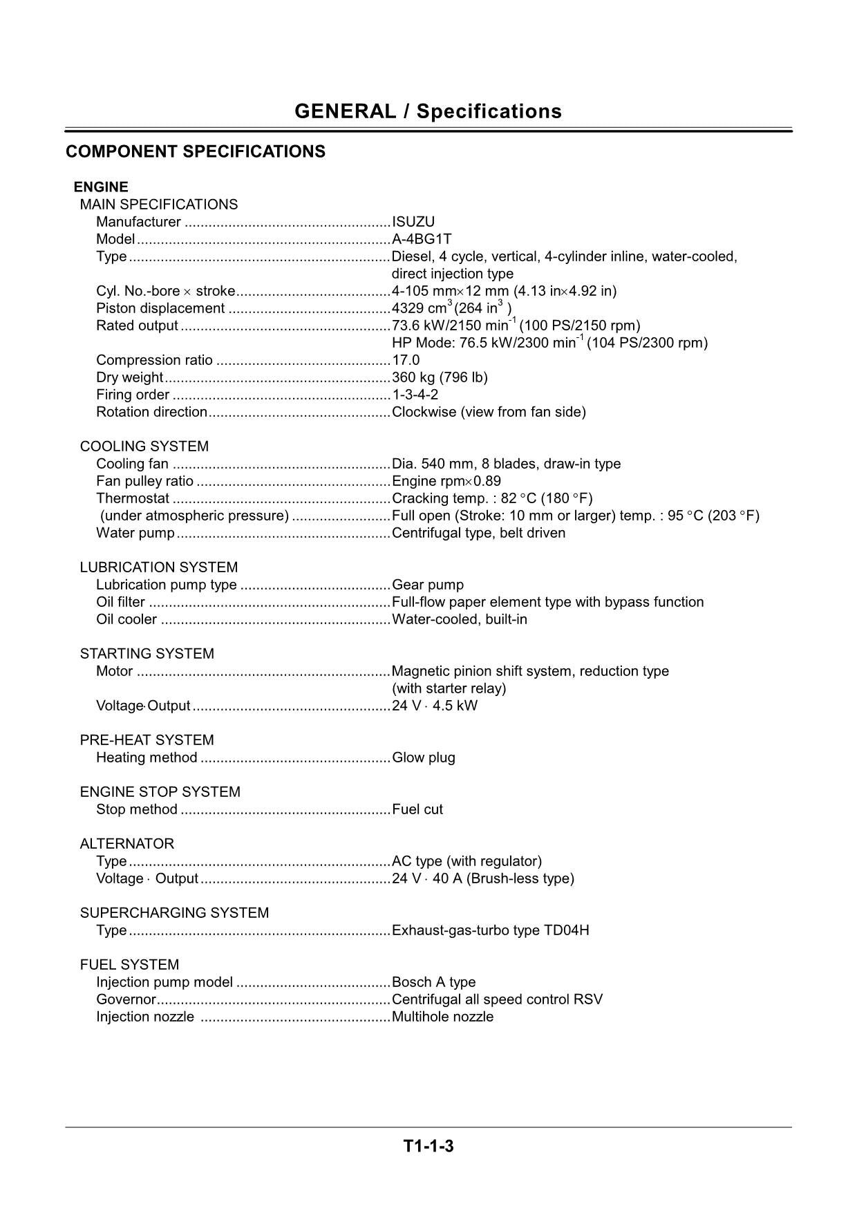 HITACHI EX150LC-5 ZX160LC-5 Excavator Operational Principle Technical Manual + Schematics
