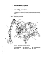 Liebherr A316 Litronic Industrie Excavator  Operators manual