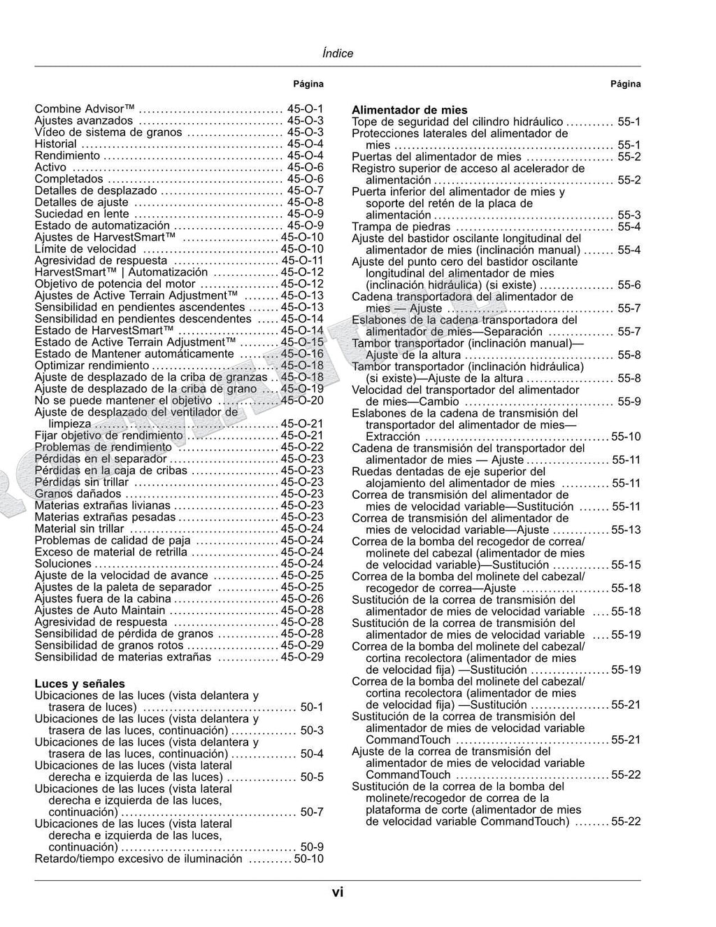John Deere S760 S770 S780 S790 COMBINAR Manual del Operador Español SN 810001 -