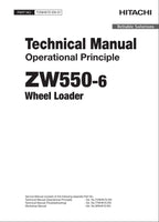 Hitachi ZW550-6 Wheel Loader Technical Manual Operational Principle