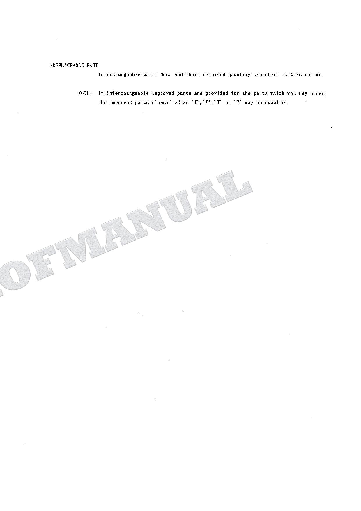 HITACHI EX60LCK-3 Equipment Component Excavator Parts Catalog Manual