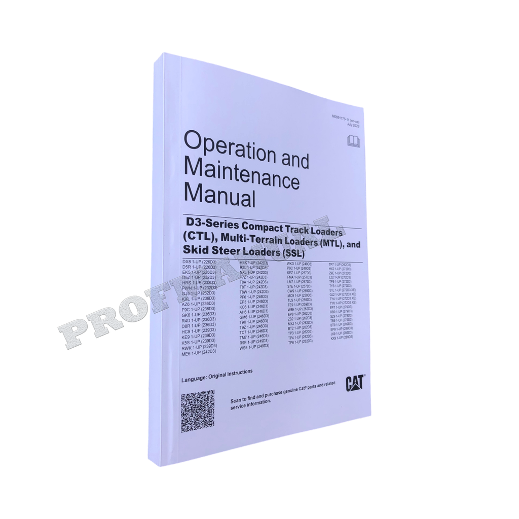 CATERPILLAR 226D3 232D3 236D3 239D3 242D3 246D3 249D3 257D3 MANUAL DEL OPERADOR