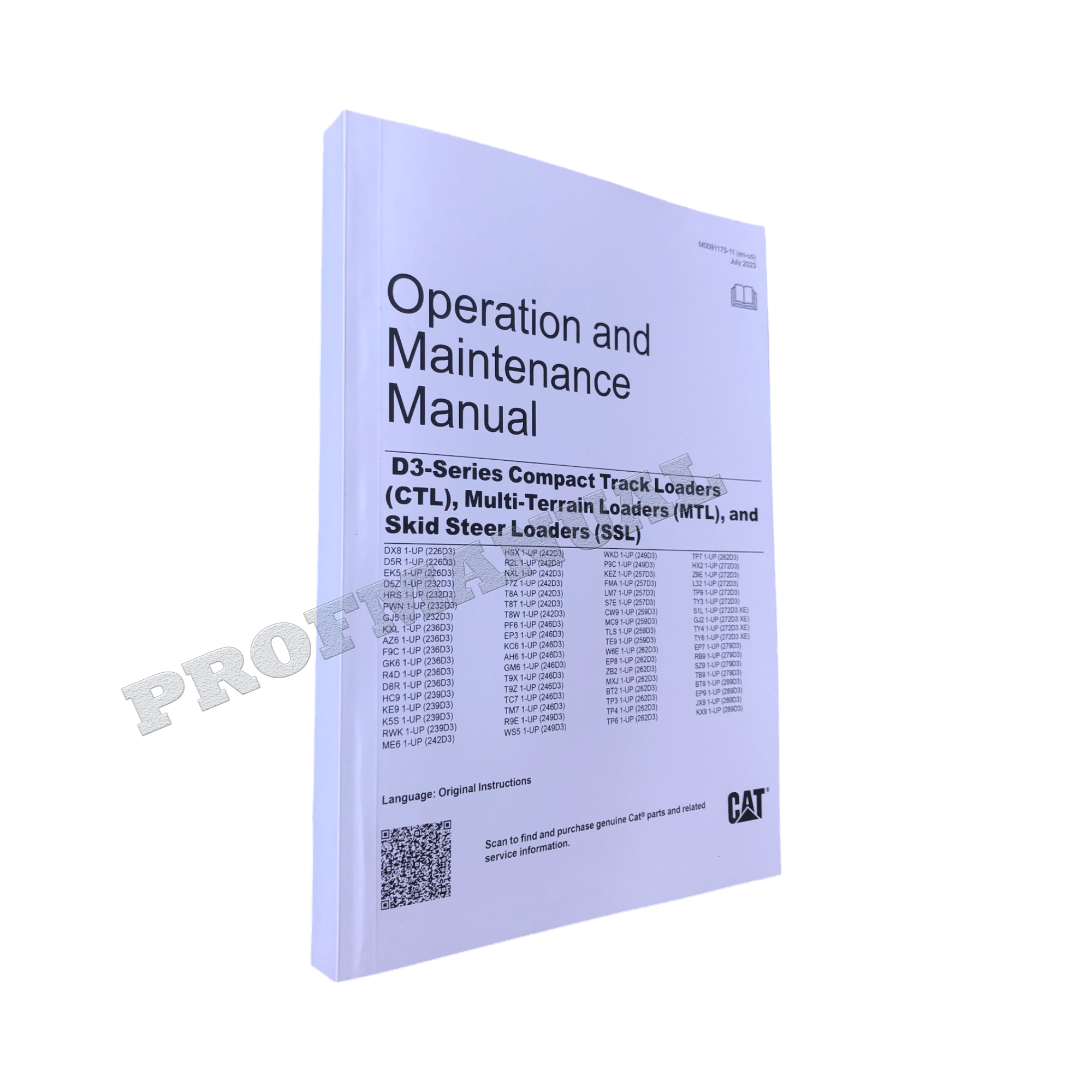 CATERPILLAR 226D3 232D3 236D3 239D3 242D3 246D3 249D3 257D3 MANUAL DEL OPERADOR