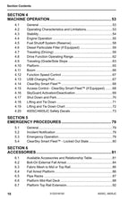 JLG 400SC 460SJC Boom Lift Maintenance Operation Operators Manual 3122318100