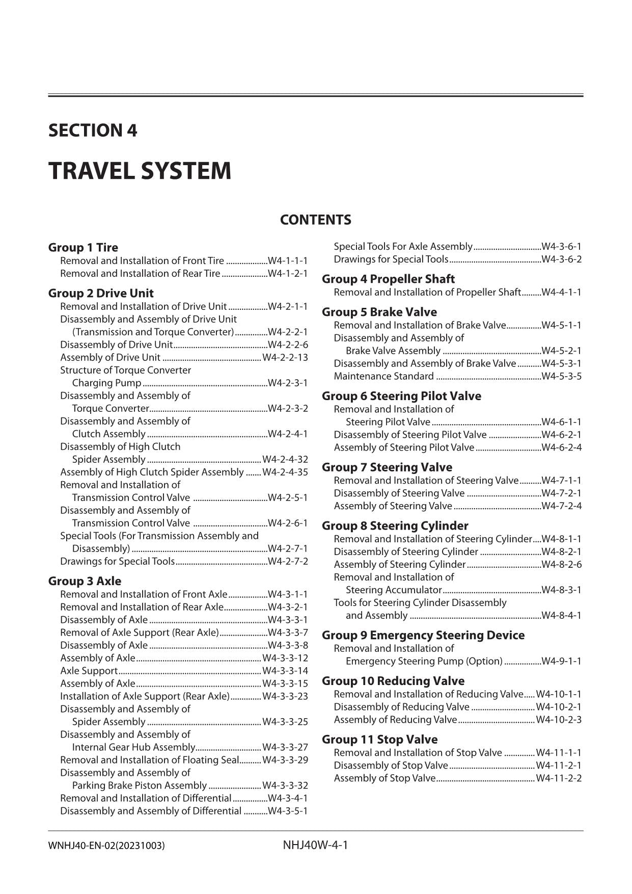 Hitachi ZW370-6 Wheel Loader Workshop Manual