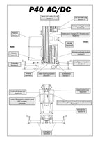 TOUCAN P40 Vertical Lift Parts Catalog Manual Multi language