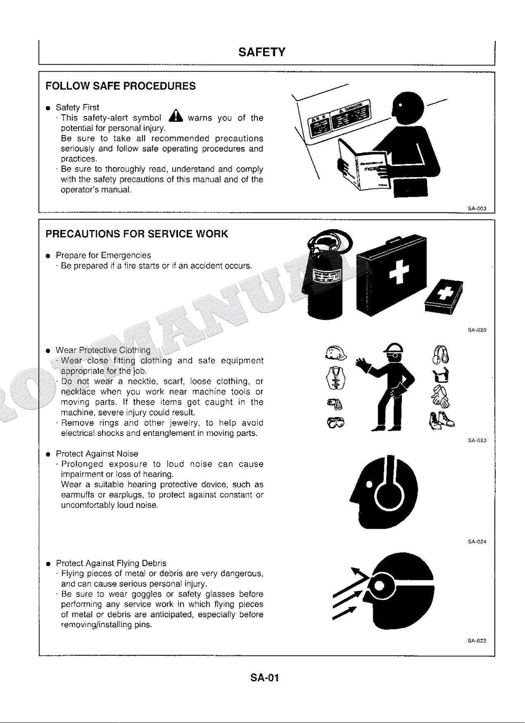 HITACHI EX300-3 Excavator Workshop manual  With information on Engine Repair