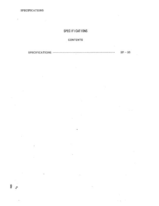 HITACHI UH031 EXCAVATOR SERVICE MANUAL