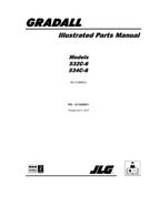 Manual del catálogo de piezas del manipulador telescópico GRADALL JLG 532C-6 534C-6