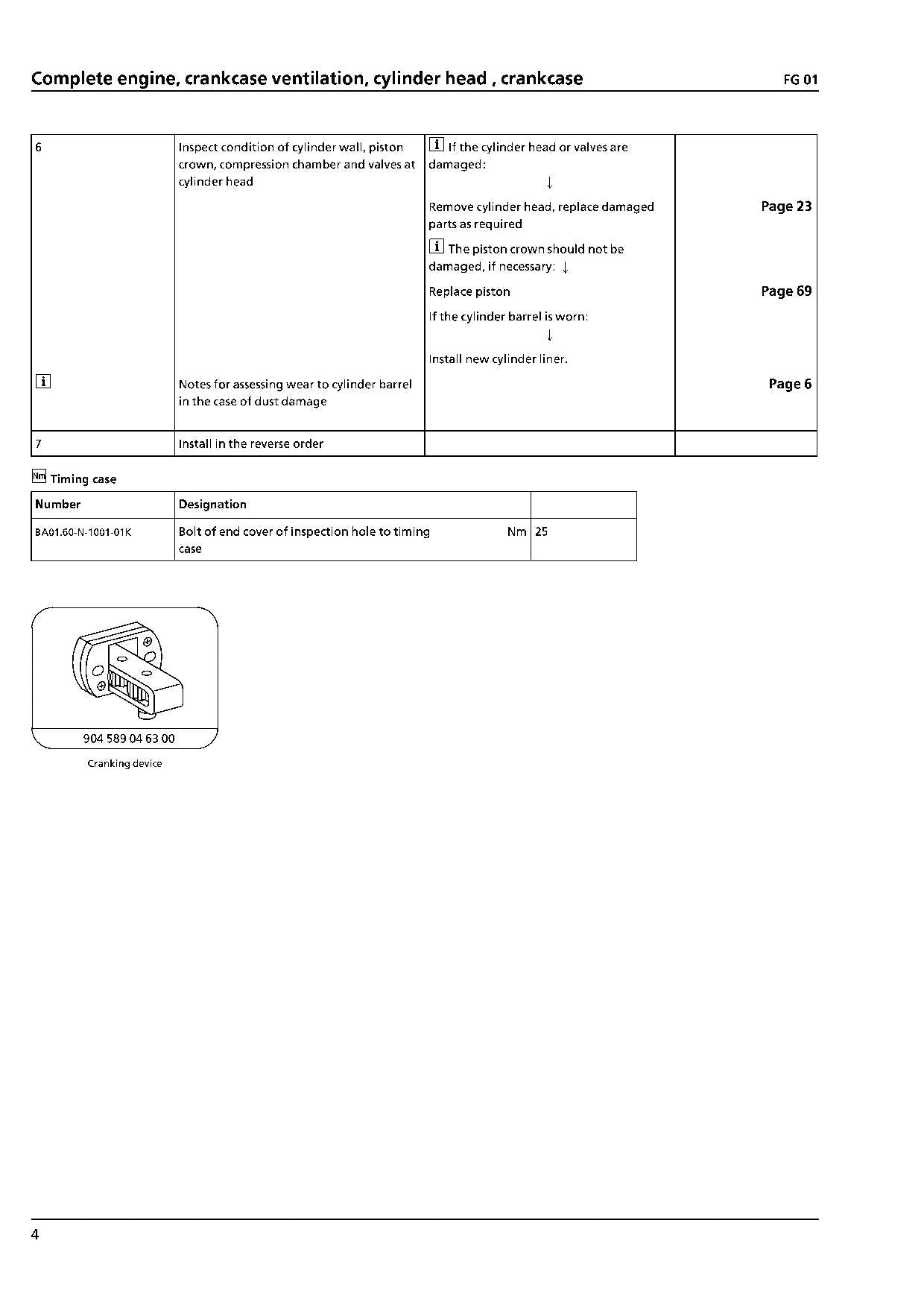 Hitachi OM460LA Wheel Loader Engine Manual