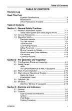 Manual del operador de mantenimiento y operación del manipulador telescópico JLG G10-55A G12-55A 3126018