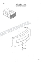 HITACHI EX120-5Z Special Specification Excavator Parts Catalog Manual