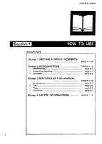 HITACHI EX100W EX100WD EXCAVATOR SERVICE MANUAL