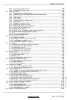 Liebherr R944 C Tunnel Excavator Operators manual serial 19695