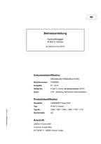 Liebherr R924 C Litronic Hydraulikbagger Betriebsanleitung