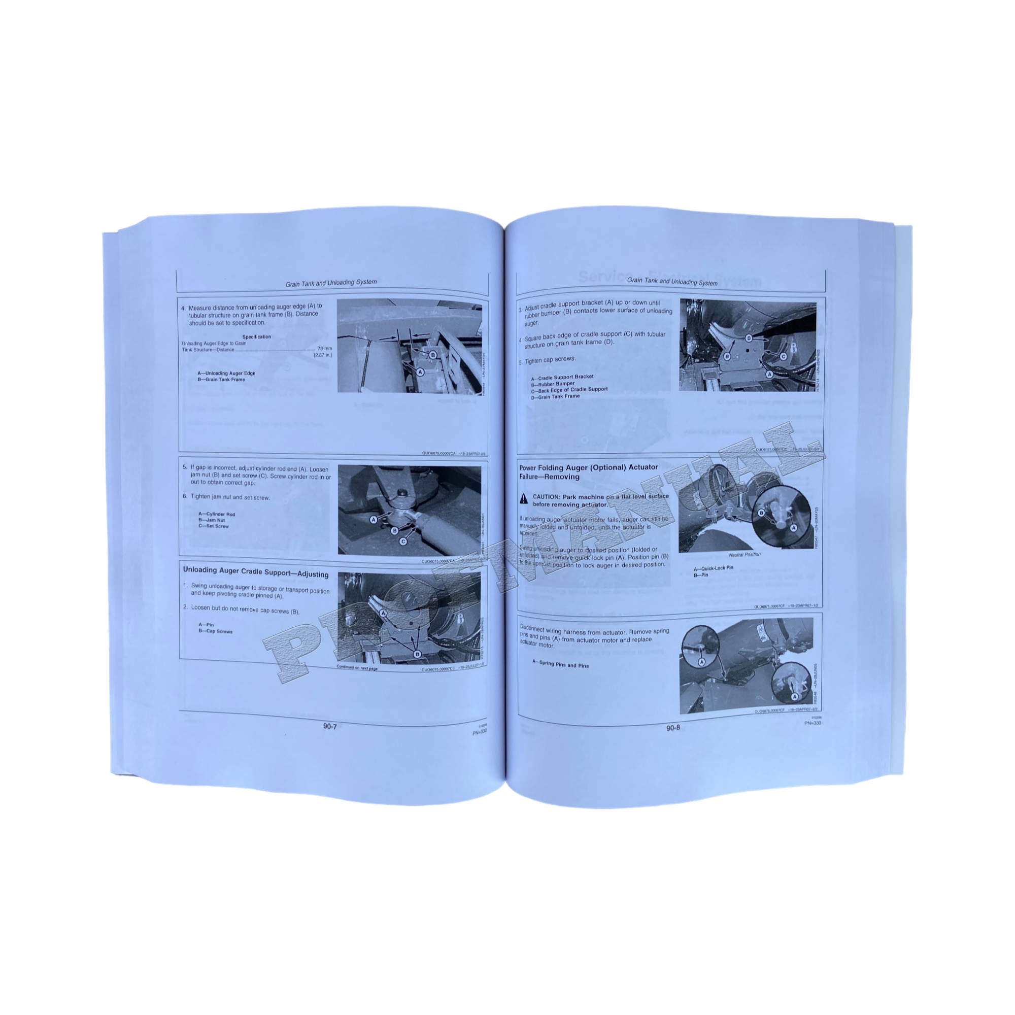 MANUAL DEL OPERADOR DE LA COSECHADORA JOHN DEERE 9870 STS + ¡BONIFICACIÓN! 