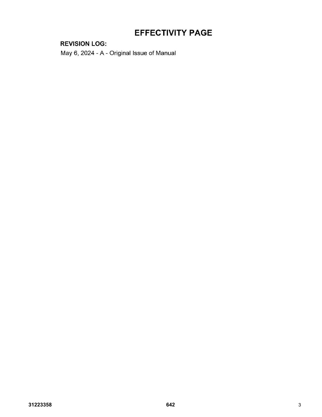 JLG 642 Telehandler Parts Catalog Manual