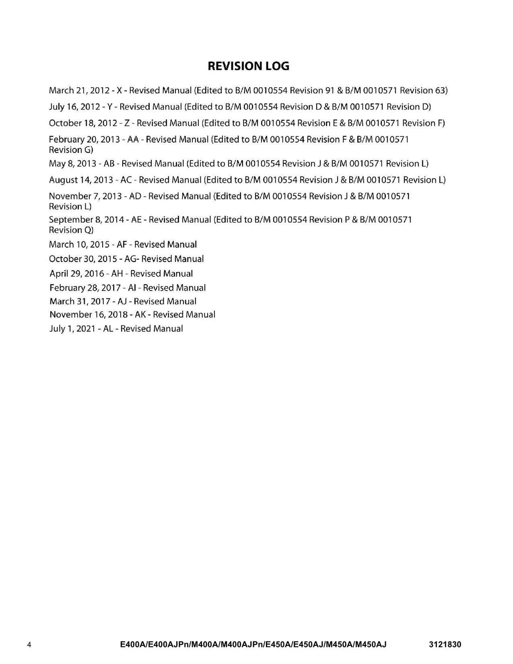 JLG E400A E400AJP E400AJPnarrow E400Anarrow E450A Boom Lift Parts Catalog Manual