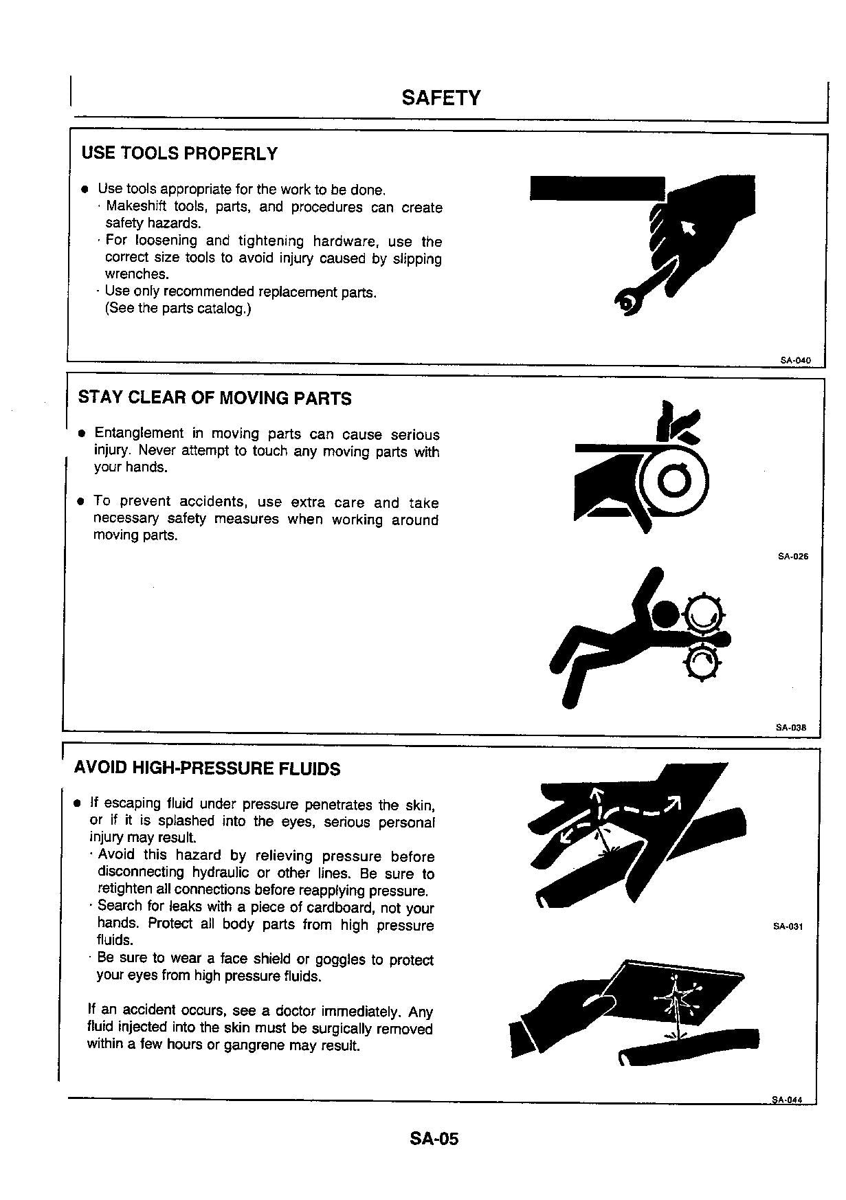 Hitachi EX30UR-2 EX40UR-2 Excavator Operational Test Troublesh Service manual