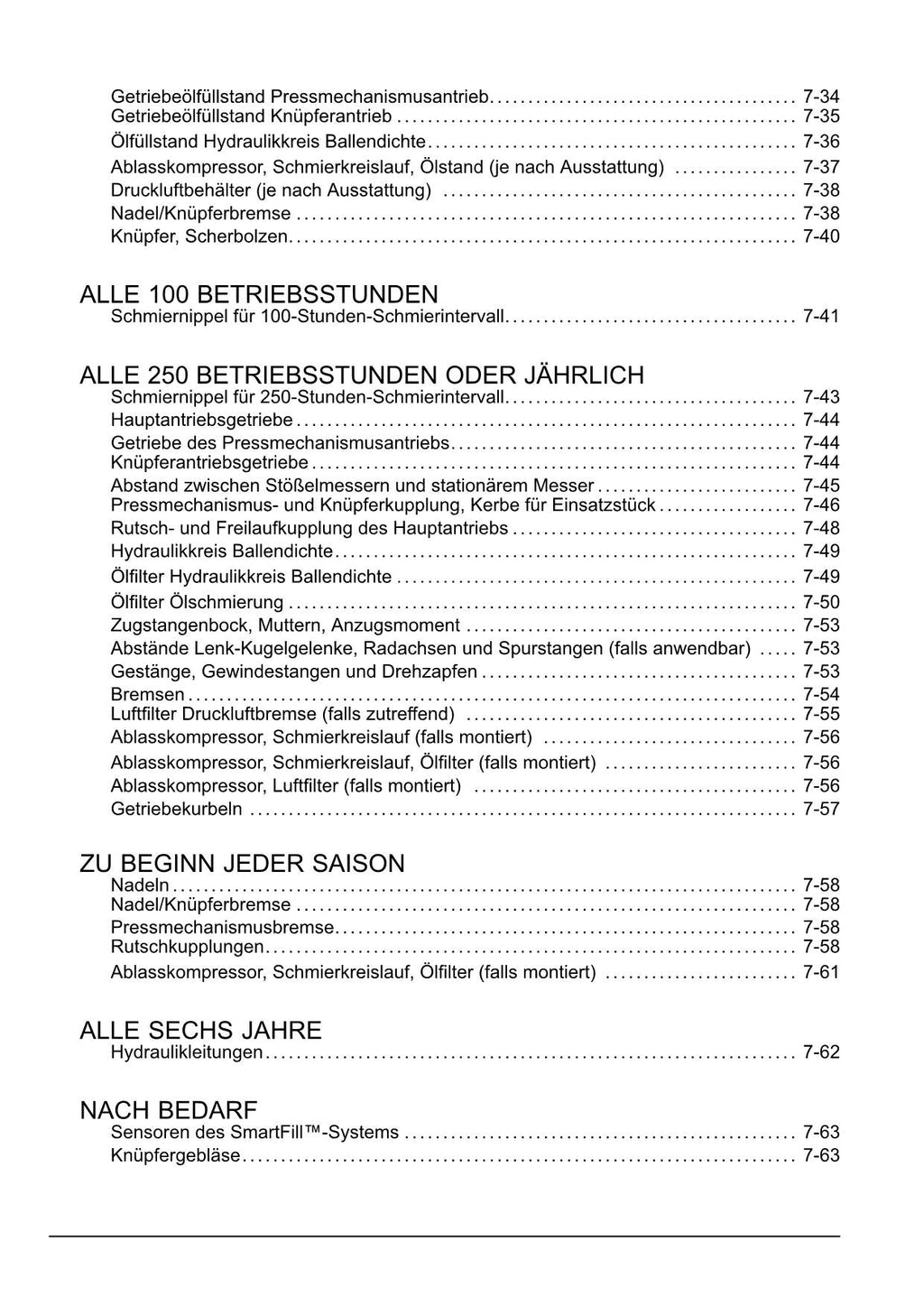 New Holland BigBaler 870 890 1270 1290 PLUS Quaderballenpresse Betriebsanleitung