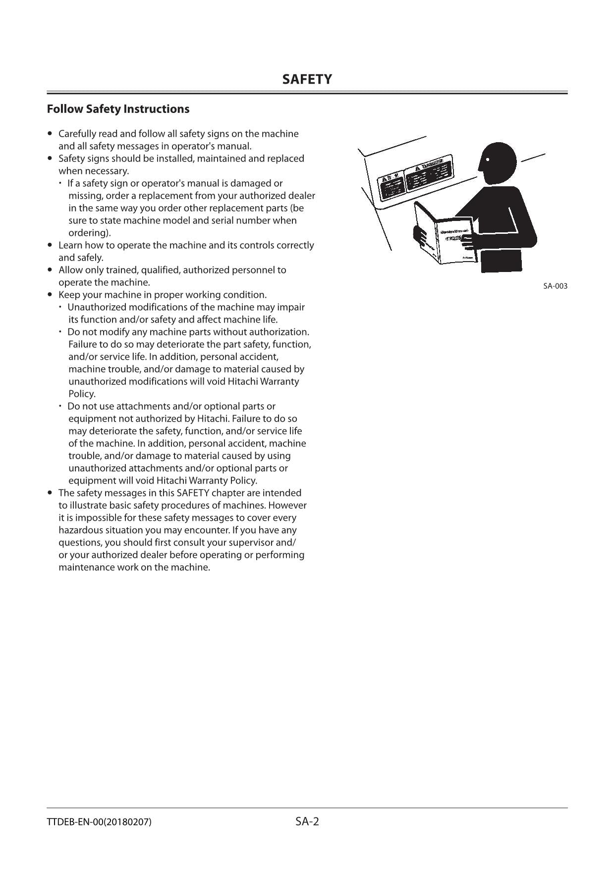 HITACHI ZX75US-5A ZX85US-5A Excavator Troubleshooting Schematic Technical Manual